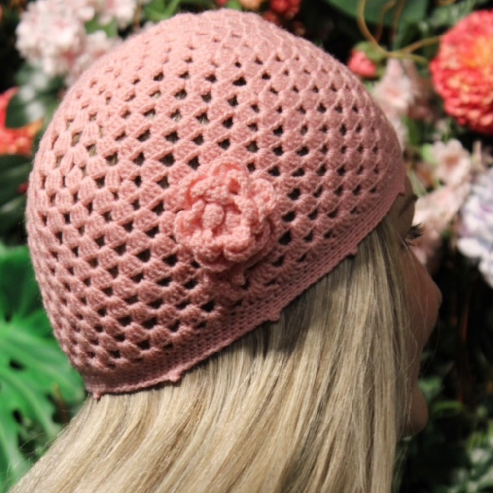 Crocheted hat